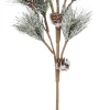 Clearance Mica Decorations Weihnachtszweig beschneit mit Tannenzapfen 70 x 20 x 5 cm Weihnachtszweige & -Blumen