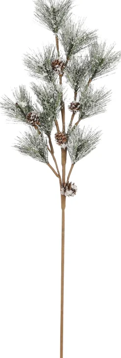 Clearance Mica Decorations Weihnachtszweig beschneit mit Tannenzapfen 70 x 20 x 5 cm Weihnachtszweige & -Blumen