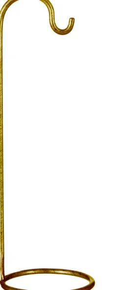 Online Mica Decorations Weihnachtskugel-Ständer gold 25 x 8 cm Weihnachtskugelständer