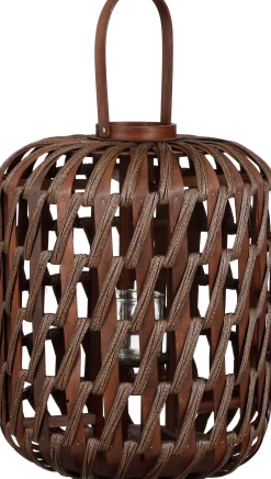 Best Mica Decorations Wichtlicht Helios braun D 42 H 55 cm Laternen & Windlichter