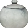 Sale Mica Decorations Zuckerdose Tabo grau D 8 cm H 10 cm Aufbewahrung & Mitnehmen