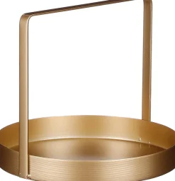 Mica Decorations Dekoteller gold D 25 H 21 cm Dekoschalen & -Teller