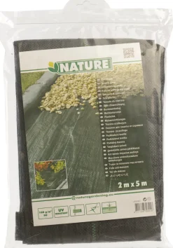 Clearance Nature Gartenvlies / Unterbodengewebe 2 x 5 m schwarz Vlies & Folien