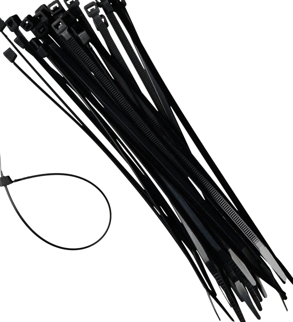 Clearance Nature Kabelbinder 30 cm schwarz 25 St. Rankhilfen|Bindematerial