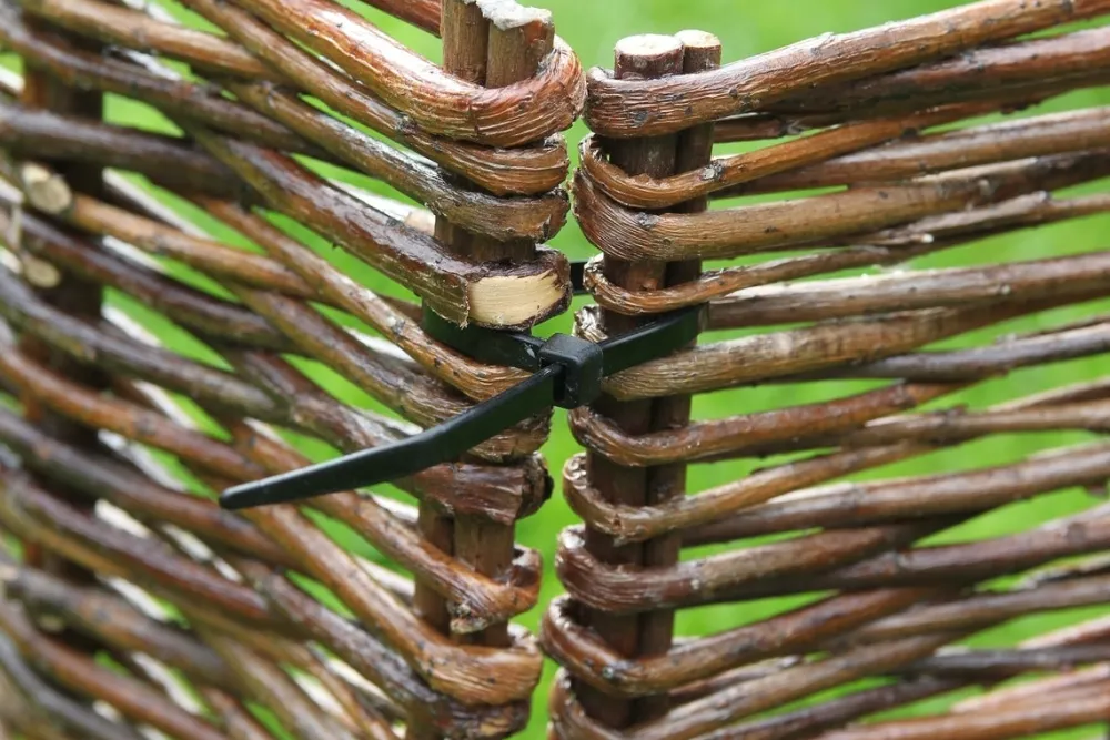 Discount Nature Kabelbinder 20 cm schwarz 25 St. Rankhilfen|Bindematerial