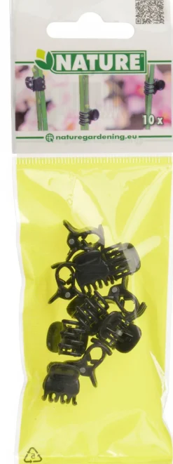 Outlet Nature Orchideenclips schwarz 10 St. Rankhilfen|Bindematerial