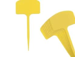 Outlet Nature Pflanzenschilder 12,5 cm gelb 10 St. Pflanzenschilder