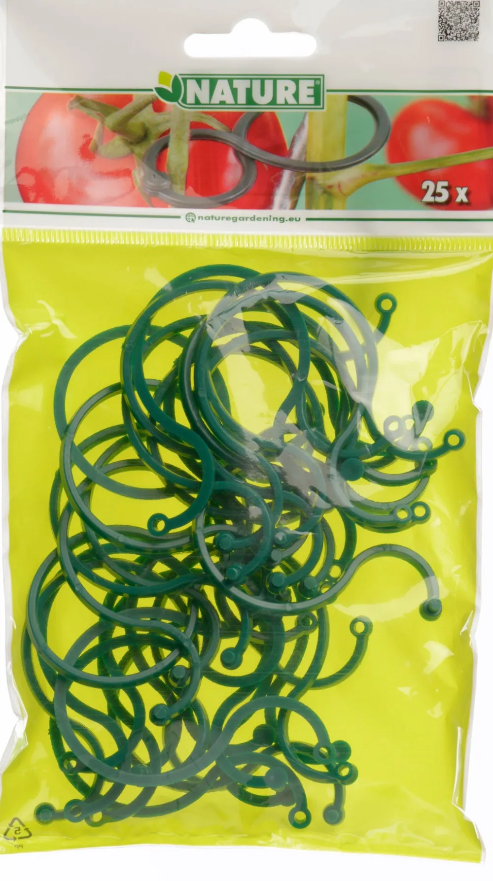Nature Tomatenringe D 65 mm 25 St. Rankhilfen|Pflanzenstützen