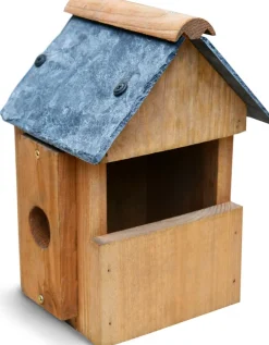 Discount Nistkasten  naturell 14 x 15 x 25 cm Gartenvögel|Vogelhäuser & Nistkästen