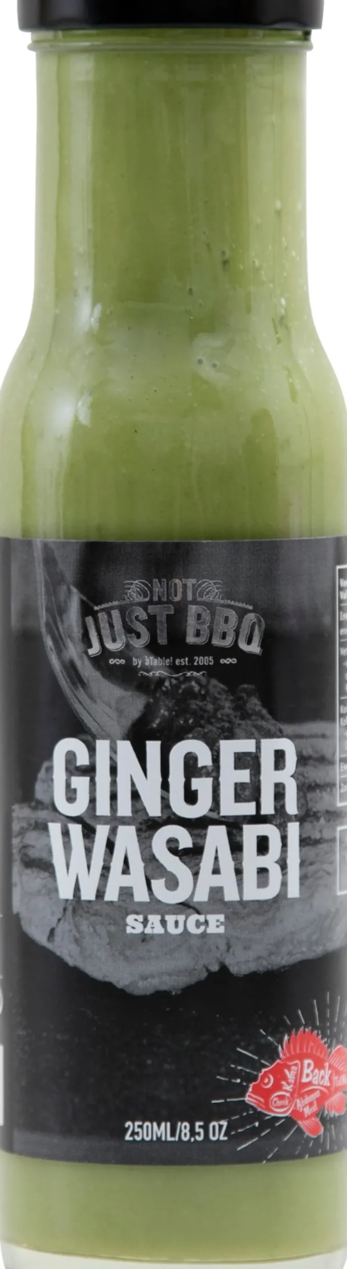 Sale Not Just BBQ Barbecue Sauce Ginger Wasabi 250 ml Schmankerl & Leckerbissen