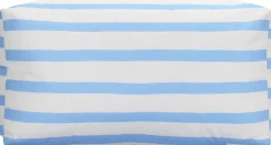 Best Overseas Hocker blau / weiß 70 x 45 x 35 cm Hocker|Hocker