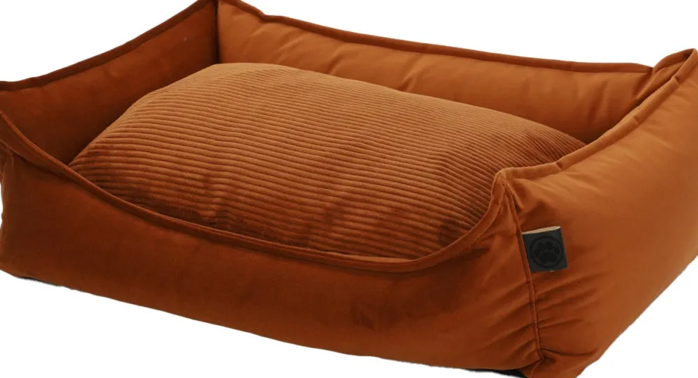 New Overseas Petlife Hundekorb Cocoon kupfer 60 x 40 x 18 cm Hundebetten & Hundekörbe