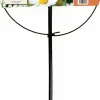 Clearance Peacock Stützring mit 3 Stäben grün D 35 H 100 cm Rankhilfen|Pflanzenstützen