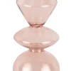 Sale PT Living Kerzenständer Totem rosa D 12,5 H 33 cm Kerzenständer