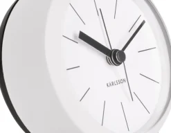 Discount PT Living Wecker Button weiß D 9 H 10,5 cm Uhren