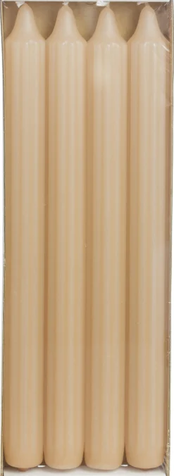 Sale Rustik Lys Stabkerzen Groov orange 9 Std. 4 St. Stabkerzen