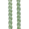 Online Rustik Lys Stabkerzen Swirl grün 4 Std. 2 St. Stabkerzen