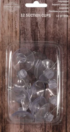 Hot Saugnäpfe mit Haken 12 St. Fensterbilder