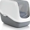 Discount Savic Katzentoilette Nestor grau/weiß 56 x 39 x 39 cm Katzentoiletten & Zubehör