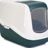 Clearance Savic Katzentoilette Nestor grün/weiß 56 x 39 x 39 cm Katzentoiletten & Zubehör