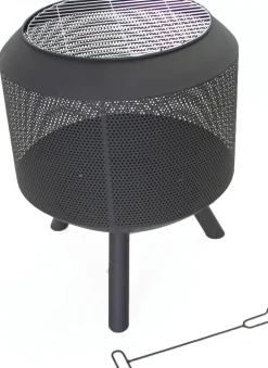 Clearance SenS-Line Terrassenofen schwarz D 54 H 60 cm Terrassenöfen & Gartenkamine