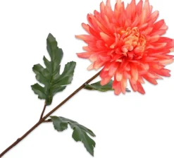 Clearance Silk-Ka Kunstblume Dahlie rosa 62 cm Kunstblumen