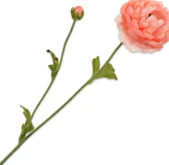 Clearance Silk-Ka Kunstblume Hahnenfuß hellrosa 64 cm Kunstblumen