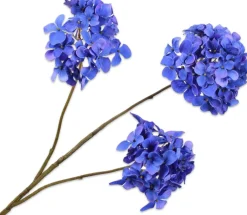 Sale Silk-Ka Kunstblume Hortensie blau 82 cm Kunstblumen
