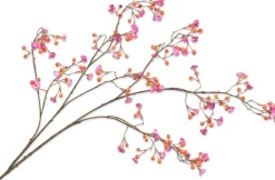 Silk-Ka Kunstzweig mit Beeren 125 cm orange Künstliche Deko-Zweige