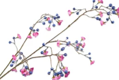 Sale Silk-Ka Kunstzweig mit Beeren 96 cm blau Künstliche Deko-Zweige