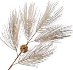 Discount Silk-Ka Kunstzweig mit Nadeln 96 cm grün Weihnachtszweige & -Blumen