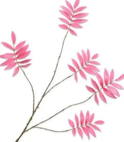 Discount Silk-Ka Kunstzweig Rhus rosa 103 cm Künstliche Deko-Zweige
