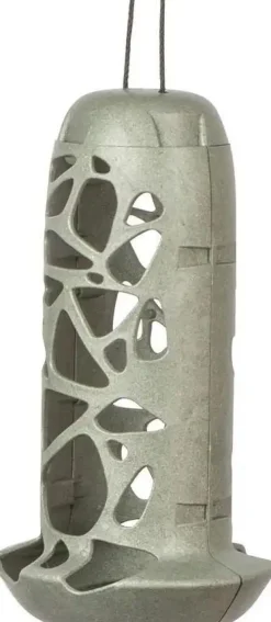 Outlet Singing Friend Meisenknödelhalter Tara grau D 13 H 25 cm Gartenvögel|Vogelfutterhäuser