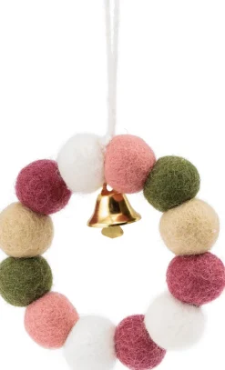 Sale Sjaal met Verhaal Weihnachtsanhänger Kranz D 9 H 3 cm Weihnachtskugeln & -Anhänger