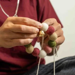 Sale Sjaal met Verhaal Weihnachtsanhänger Kranz D 9 H 3 cm Weihnachtskugeln & -Anhänger