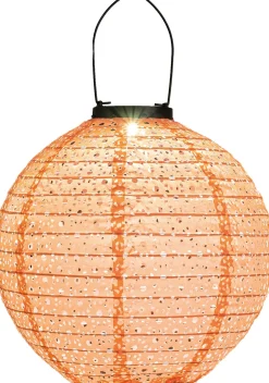 New Solarleuchte Marrakesh rosa D 25,5 H 25,5 cm Solar Gartenleuchten|Außenleuchten Hängend