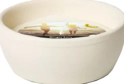 Online Spaas Citronella-Kerze Ginger Love weiß 13 Std. D 10,9 H 4,6 cm Kerzen Im Glas|Citronella-Kerzen