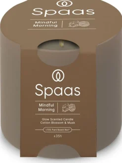 Discount Spaas Duftkerze Essential collection  Mindful Morning taupe 35 Std. D 7 H 7 cm Kerzen Im Glas|Duftkerzen