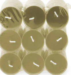 Spaas Duftkerze Essential collection Romantic Reflect grün 4,5 Std. D 3,5 H 1,6 cm 18 St. Teelichter|Duftkerzen