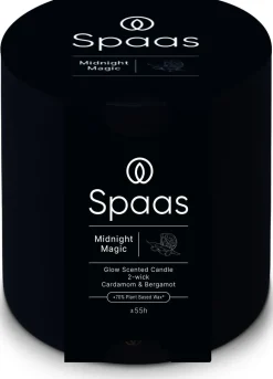 Clearance Spaas Duftkerze Essential collection Midnight Magic blau 55 Std. D 10 H 10 cm Kerzen Im Glas|Duftkerzen