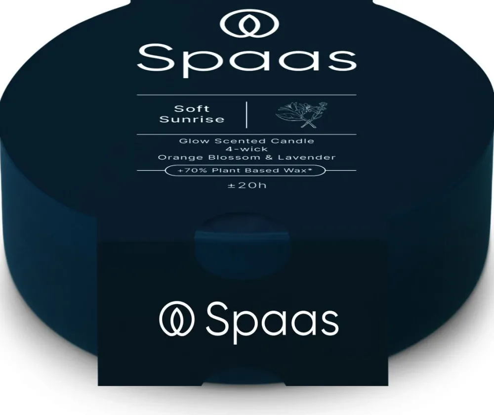 Online Spaas Duftkerze Essential collection Soft Sunrise blau 20 Std. D 13 H 4,5 cm Kerzen Im Glas|Duftkerzen