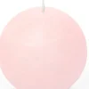 Clearance Spaas Kugelkerze Essential collection rosa 24 Std. D 8 H 8 cm Kugelkerzen