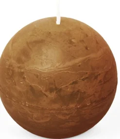 Sale Spaas Kugelkerze Essential collection braun 24 Std. D 8 H 8 cm Kugelkerzen