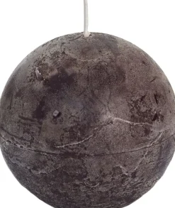 Sale Spaas Kugelkerze Rustic braun 40 Std. D 10 cm Kugelkerzen