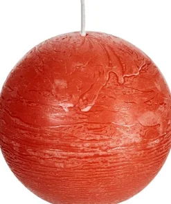 Hot Spaas Kugelkerze Rustic orange 24 Std. D 8 cm Kugelkerzen