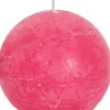 Spaas Kugelkerze Rustic pink 40 Std. D 10 cm Kugelkerzen