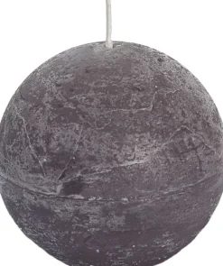 Clearance Spaas Kugelkerze Rustic taupe 40 Std. D 10 cm Kugelkerzen