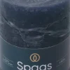 Online Spaas Stumpenkerze Essential collection blau 65 Std. D 8 H 11 cm Stumpenkerzen
