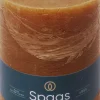 New Spaas Stumpenkerze Essential Collection braun 95 Stunden D 10 H 13 cm Stumpenkerzen