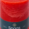 Sale Spaas Stumpenkerze Essential collection rot 95 Std. D 10 H 13 cm Stumpenkerzen